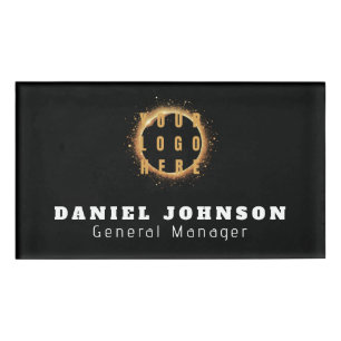 Personalisierte magnetische Firmenmitarbeiter Namenschild