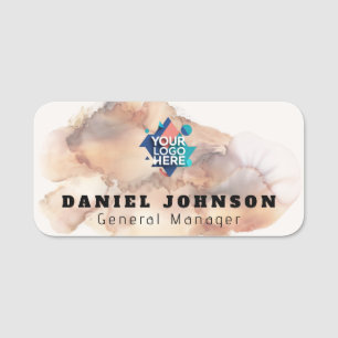 Personalisierte magnetische Firmenmitarbeiter Namensschild