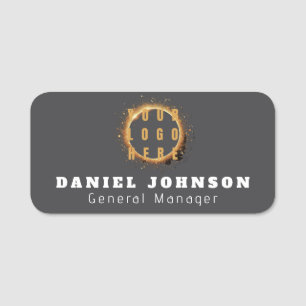 Personalisierte magnetische Firmenmitarbeiter Namensschild
