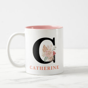 Personalisierte Maid of Honor Zweifarbige Tasse
