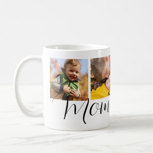 Personalisierte Mama Der süßeste Name hier ist Fot Kaffeetasse (Links)