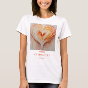 Personalisierte Mama ist meine reine Liebe T-Shirt