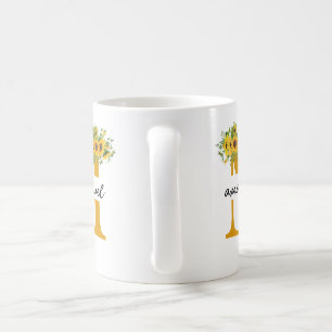 Personalisierte MAMA Kaffee Tasse mit Kindernamen