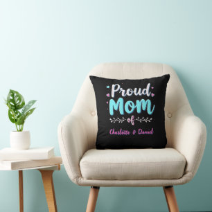 Personalisierte Mama Stolze Mama des Individuell Kissen