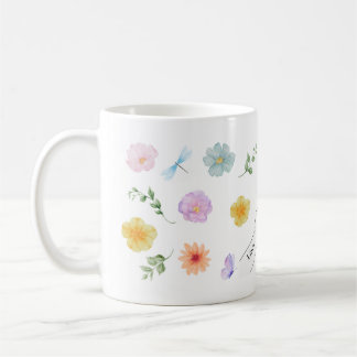 Personalisierte Mama Tasse mit Kinderhände