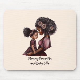 Personalisierte Mama und Tochter (1) Mousepad