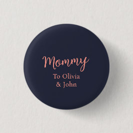 Personalisierte Mami Button