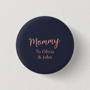 Personalisierte Mami Button