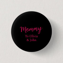 Personalisierte Mami Button