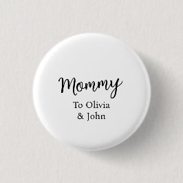 Personalisierte Mami Button