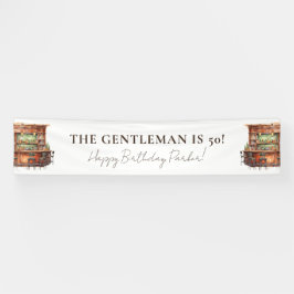 Personalisierte Männer zum Geburtstag Bar Banner