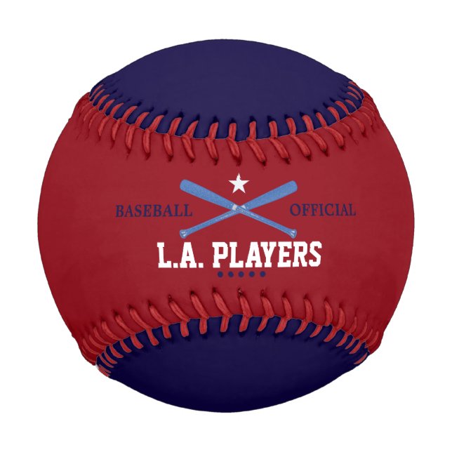 personalisierte Mannschaft Baseball (Vorderseite)