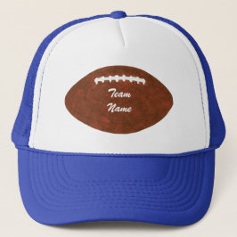 Personalisierte Mannschaftsname Football-Hasen Truckerkappe