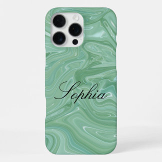 Personalisierte Marbel iPhone 16 Pro Max Hülle