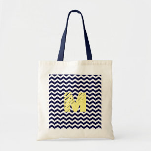 Personalisierte Marine-Seemonogramm-Taschen-Tasche Tragetasche