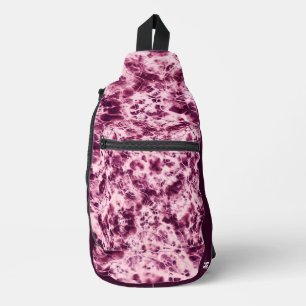 Personalisierte Marmor-Tie-Dye-Umhängetasche Crossbody Bag