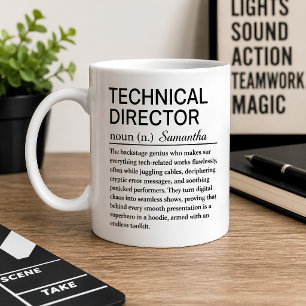 Personalisierte Maschinendefinition Kaffeetasse