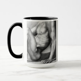 Personalisierte Maskuline Art Nacktmännchen Modell Tasse
