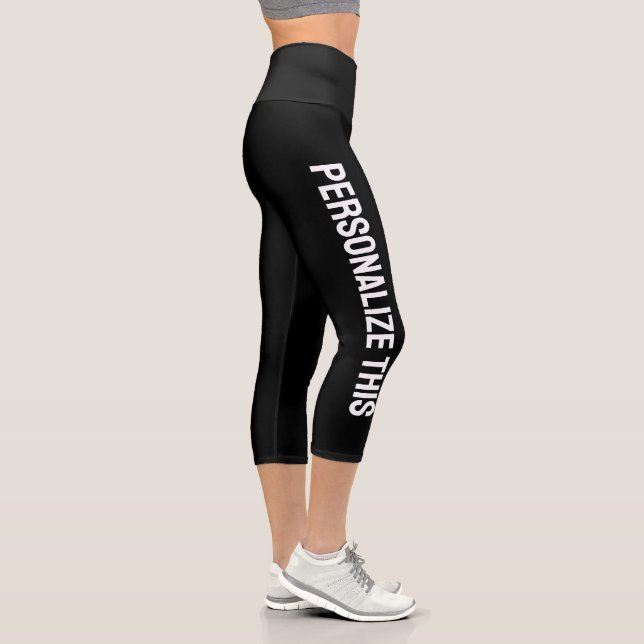 Personalisierte, maßgeschneiderte capri leggings (Rechts)