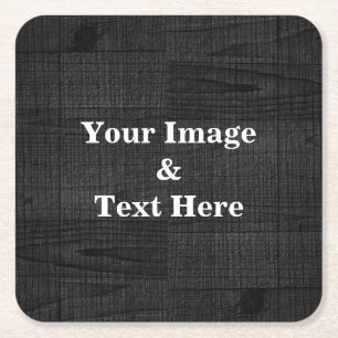 Personalisierte Maßgeschneiderte Ihr eigenes Foto  Rechteckiger Pappuntersetzer