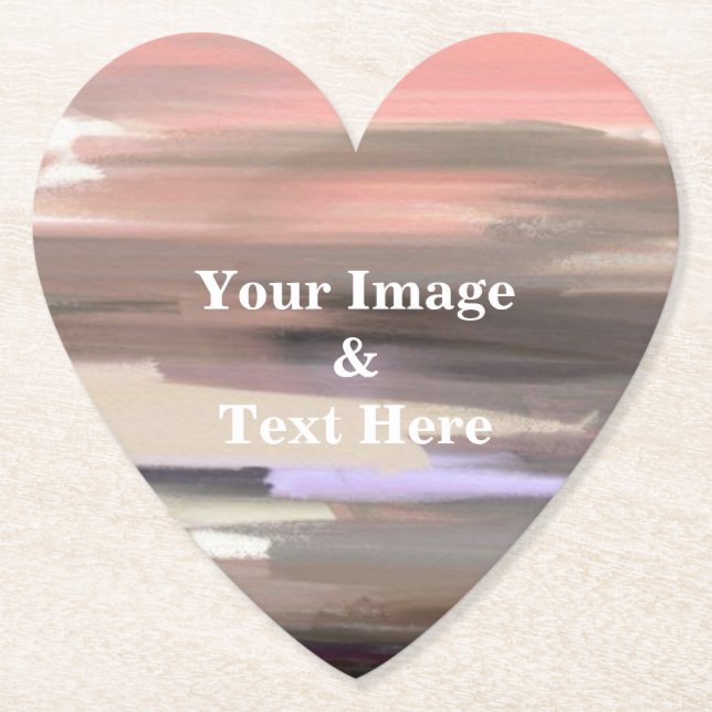 Personalisierte Maßgeschneiderte Ihr eigenes Foto  Untersetzer (Vorderseite)