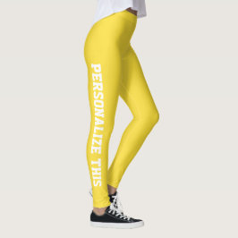 Personalisierte, maßgeschneiderte leggings