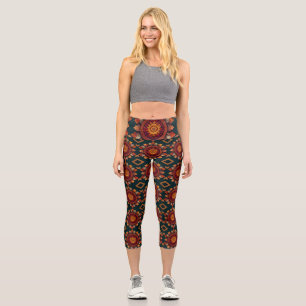 Personalisierte maßgeschneiderte Yoga Caprihosen m Capri Leggings