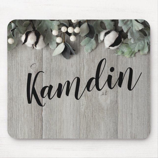 Personalisierte Maus Pad Baumwolle Pflanze Beeren  Mousepad (Vorne)