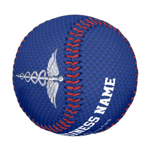 Personalisierte Medizin Caduceus Ihr Text-Event-Ba Baseball