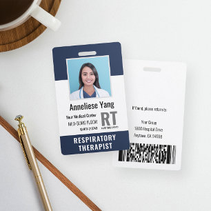 Personalisierte medizinische Mitarbeiter-Foto-ID Ausweis