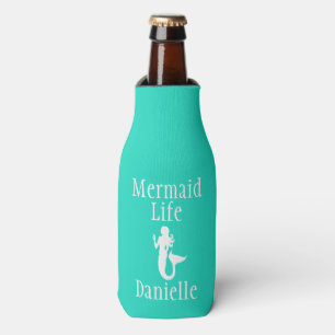Personalisierte Meerjungfrau-Leben-Flasche cooler Flaschenkühler