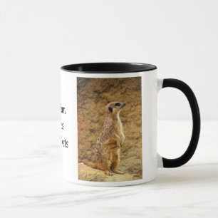 Personalisierte Meerkat-Tasse Tasse