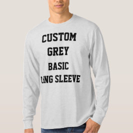 Personalisierte Mens GRAMM LONG SLEEVE T - SHIRT