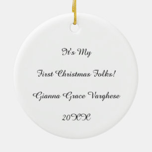 Personalisierte Merry Woofmas Ornament