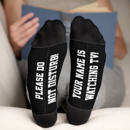 PERSONALISIERTE Message Socks Socken