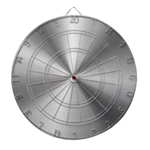 Personalisierte metallische Radialbeschaffenheit Dartscheibe