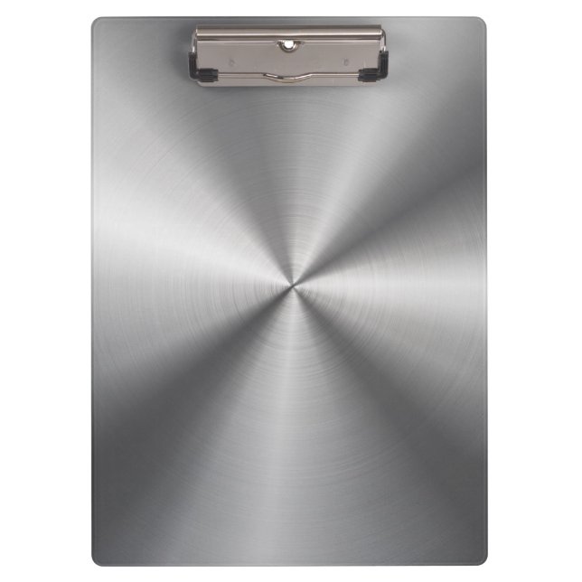 Personalisierte metallische Radialbeschaffenheit Klemmbrett