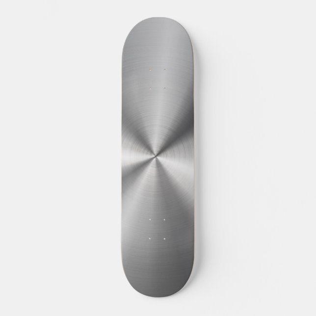 Personalisierte metallische Radialbeschaffenheit Skateboard (Vorderseite)