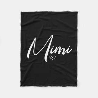 Personalisierte Mimi-Blanket | Benutzerdefiniertes Fleecedecke