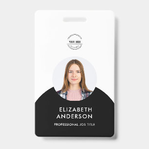 personalisierte minimalistische Geschäftsbeschäfti Ausweis