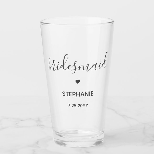 Personalisierte Minimalistische Geschenke von Brid Glas (Vorderseite)