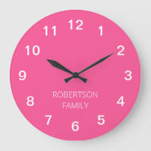 Personalisierte Minimalistische, rosa Wandleuchte