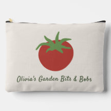 Personalisierte minimalistische rote Tomatengarten