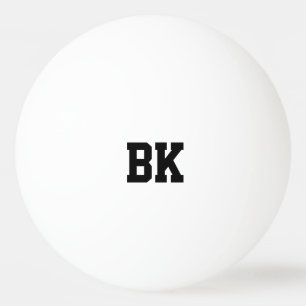 Personalisierte mit Monogramm Anfangsping pong Tischtennisball