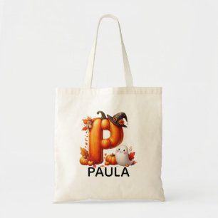 Personalisierte Mit Monogramm Halloween-Tasche Tragetasche