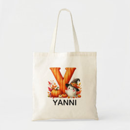 Personalisierte Mit Monogramm Halloween-Tasche Tragetasche