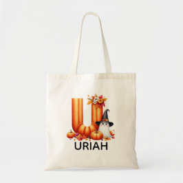 Personalisierte Mit Monogramm Halloween-Tasche Tragetasche
