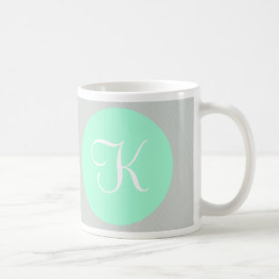 Personalisierte Mit Monogramm Kaffee-Tasse Tasse