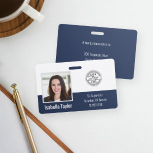 Personalisierte Mitarbeiter-Foto-ID Unternehmenssi Ausweis