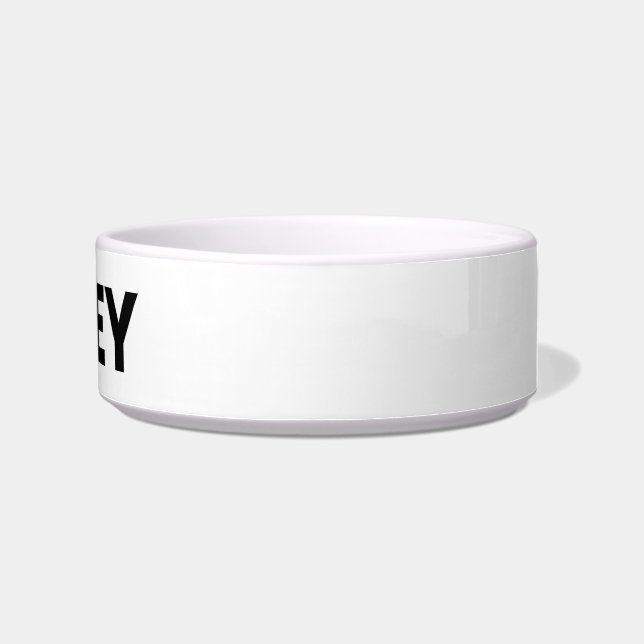 Personalisierte mittelgroße Haustier-Schüssel Napf (Rechts)